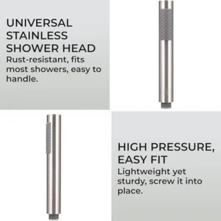 Universele RVS handdouche