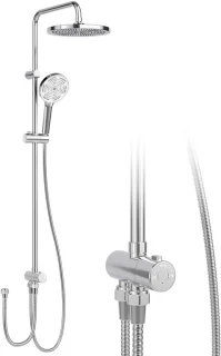 UrbanSelect Regendouche Douche Set Zilver