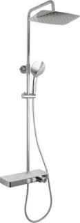 Van Marcke GO Ivory regendoucheset thermostatisch chroom