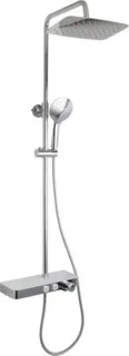 Van Marcke GO Ivory regendoucheset thermostatisch chroom