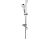 Vario Handdoucheset 65 cm - Wit/Chroom
