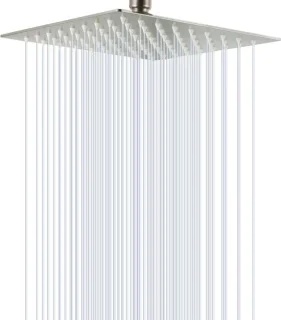 Vaste regendouchekop 10 inch chroom