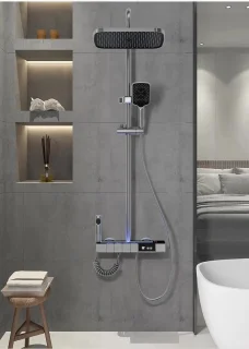 Verkoop Nederland® 3-in-1 Thermostatische Doucheset Zwart