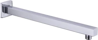 Verlengstuk douchearm 40 cm RVS met flens