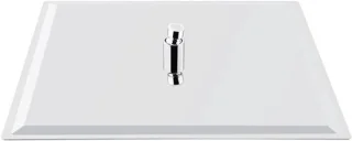 Vierkante 16 inch regendouche - chroom