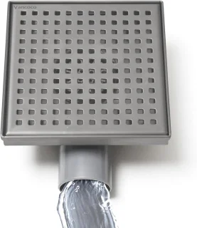 Vierkante bodemsifon 150x150 mm