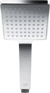 Vierkante Deluge hoofddouche 110 mm chroom