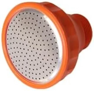 Vierkante douchekop 3/4 inch zilverkleurig