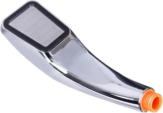 Vierkante douchekop handdouche regendouche zilver