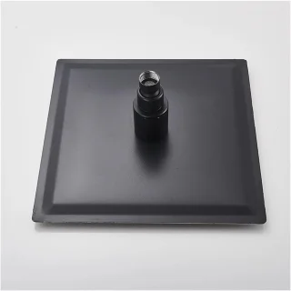 Vierkante douchekop regendouche wandmontage chroom