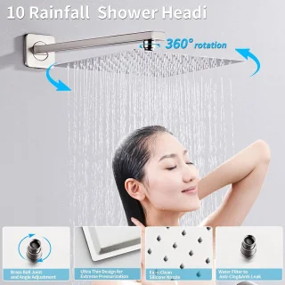 Wat vinden we goed aan de Vierkante Doucheset