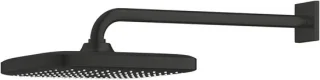 Vierkante doucheset hoofddouche 250 mm mat zwart