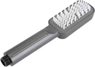 Vierkante handdouche zilver