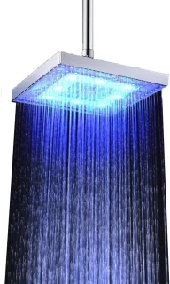 Vierkante LED Douchekop