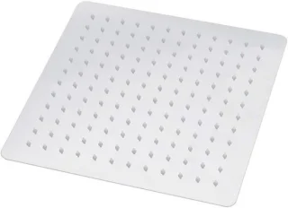Vierkante regendouche 30 x 30 cm zilver
