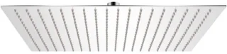 Vierkante regendouche 50 x 50 cm – zilver
