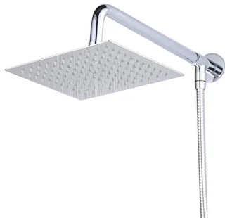 Vierkante Regendouchekop 30 cm - Inbouw