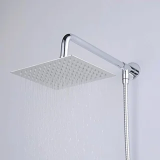 Vierkante Regendouchekop 30 cm - Inbouw