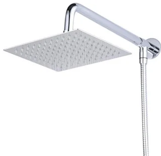 Vierkante Regendouchekop 30 cm - Inbouw