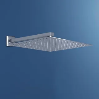 Vierkante Regendouchekop 30 cm - RVS