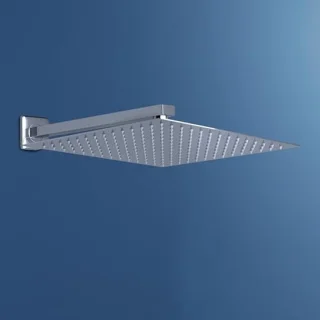 Vierkante Regendouchekop 30 cm - RVS
