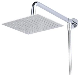 Vierkante regendouchekop RVS 30 cm
