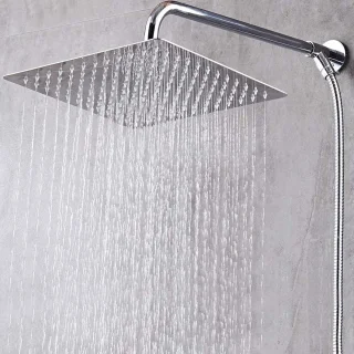 Wat vinden we goed aan de Vierkante Regendouchekop RVS