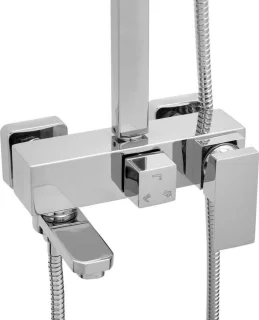 Viking Choice Doucheset Chroom 30cm met Badkraan