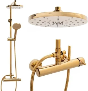 Viking Choice Regendouche Set Goud 23cm