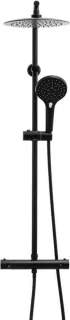 Viking Choice Regendouche Thermostaat Zwart 25 cm