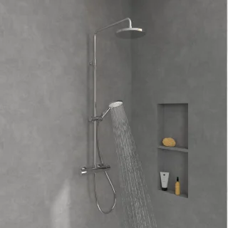 Villeroy & Boch Universal Showers Douchesysteem Wand Chroom