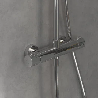 Villeroy & Boch Universal Showers Douchesysteem Wand Chroom