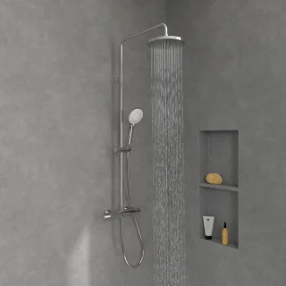 Villeroy & Boch Universal Showers Douchesysteem Wand Chroom