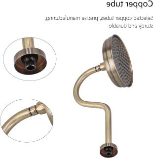 Vintage 7,9 inch Rond Douchekop