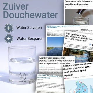 Vitasense Vitarain Regendouche Set met Thermostaatkraan