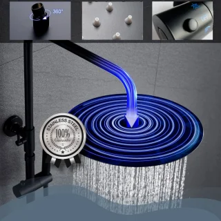 Vitasense Vitarain Regendouche Set Thermostaatkraan