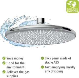 Watersaving Regendouchekop Massage