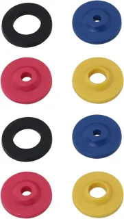 Waterstroombegrenzers voor douche, 8 stuks, grijs