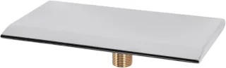 Watervaluitlaat Badkamer, Douchekraan Uitloop, G1/2 Draad, Zilver