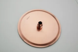 WEBO Atlanta Inbouw Regendoucheset 25cm Koper