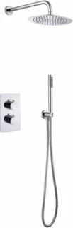 WEBO Atlanta inbouw regendoucheset chroom 25cm