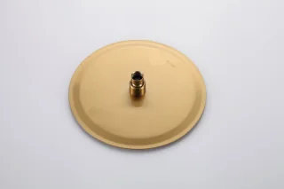 WEBO Atlanta Inbouw Regendoucheset Mat Goud 25cm