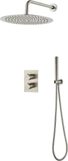 WEBO Atlanta inbouw regendoucheset RVS 25cm compleet