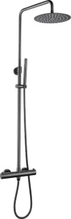 WEBO Atlanta Regendouche Gun Metal Thermostaat