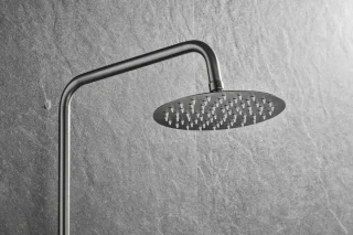 WEBO Atlanta Regendouche Gun Metal Thermostaat