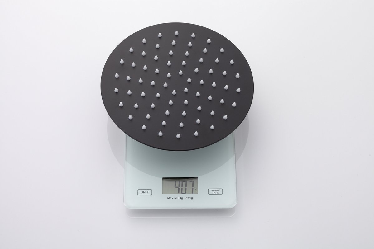 Wat vinden we goed aan de WEBO Atlanta Regendoucheset Mat Zwart Met Thermostaatkraan