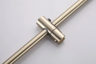 WEBO EUPHORIA Doucheset Regendouche Mat Goud Thermostaat
