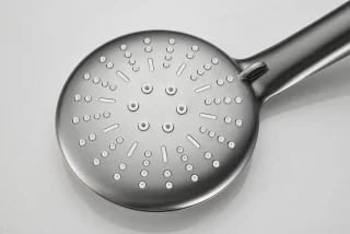 WEBO EUPHORIA Regendouche Gun Metal Thermostaatset