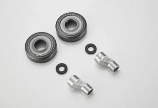 WEBO EUPHORIA Regendouche Gun Metal Thermostaatset
