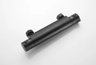 WEBO Eva doucheset thermostaat mat zwart 60 cm